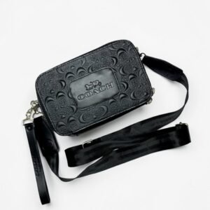 Carriel pequeño para hombre con diseño de patrón C