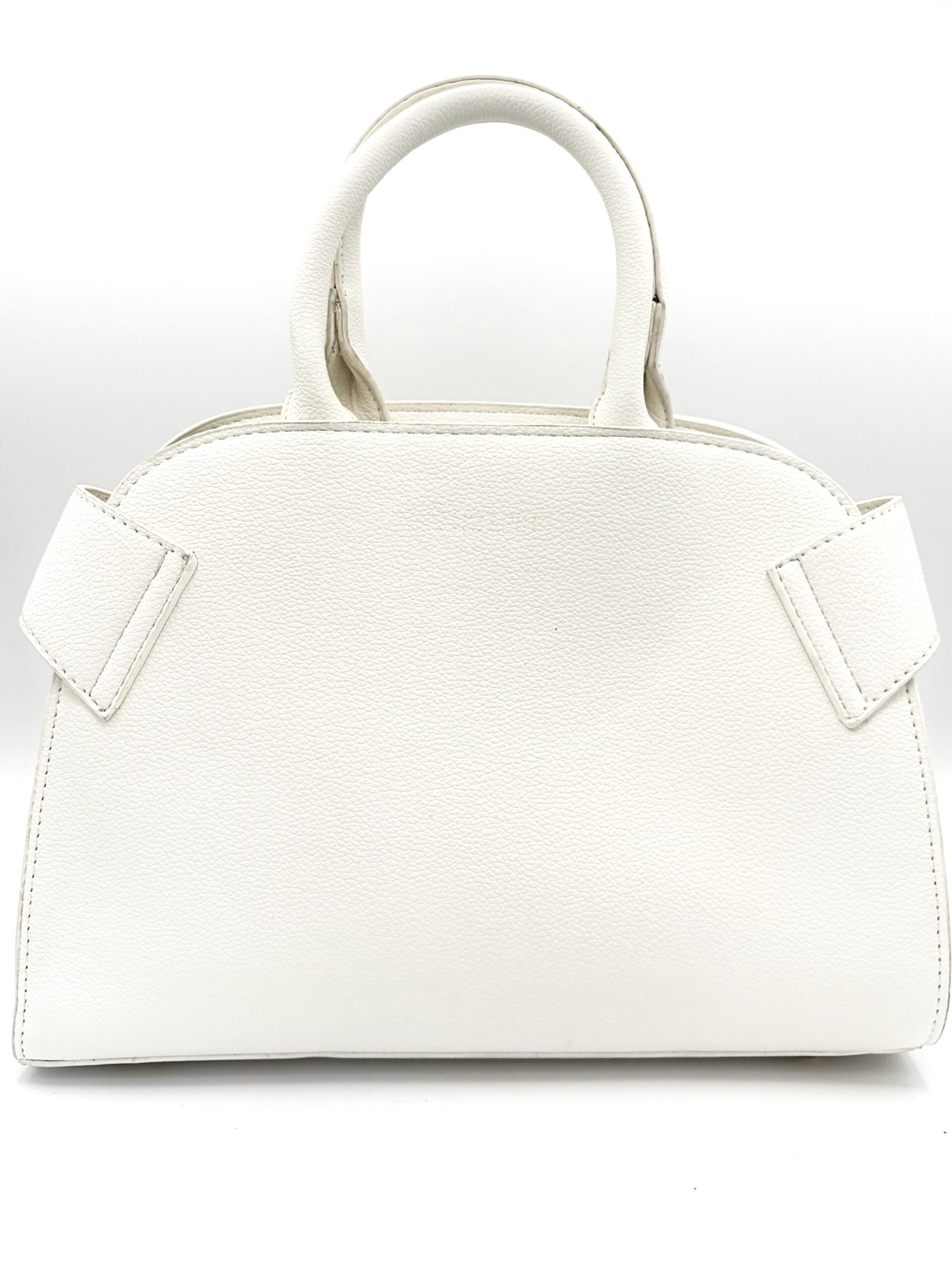 Bolso elegante con neceser blanco - Imagen 5