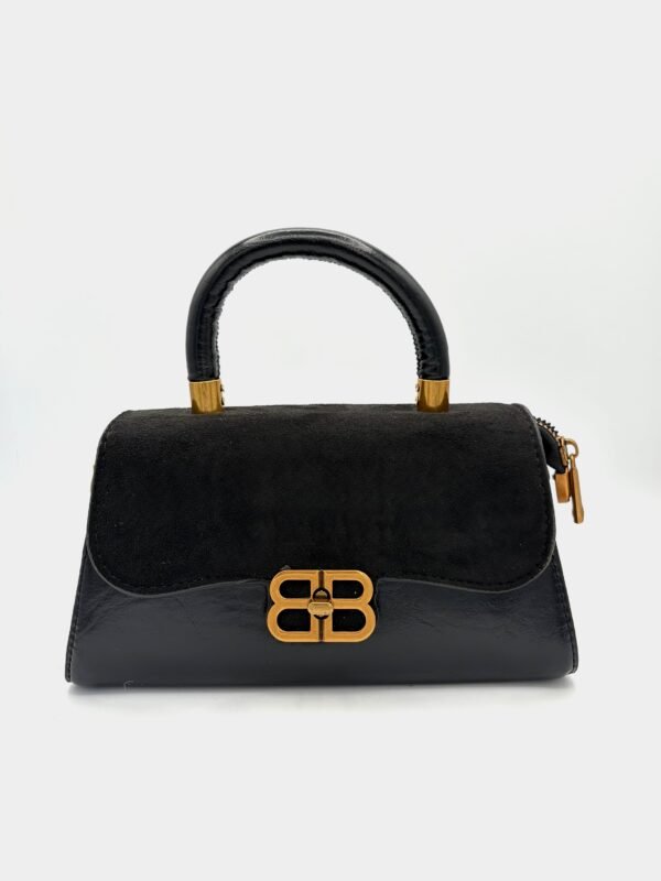 Bolso manos libres satchel negro