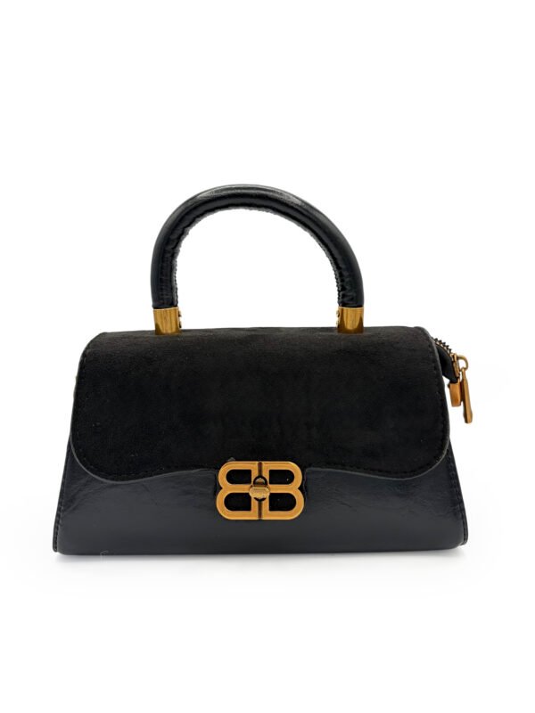 Bolso manos libres satchel negro
