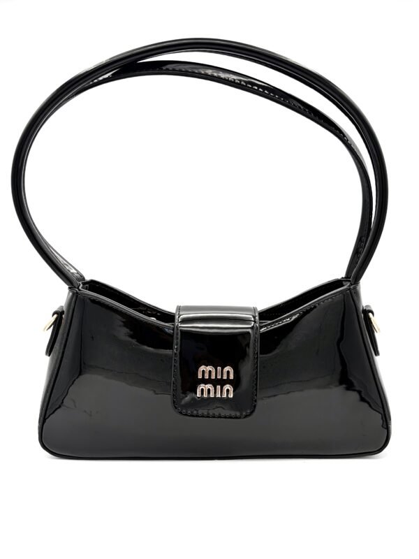Bolso charol negro
