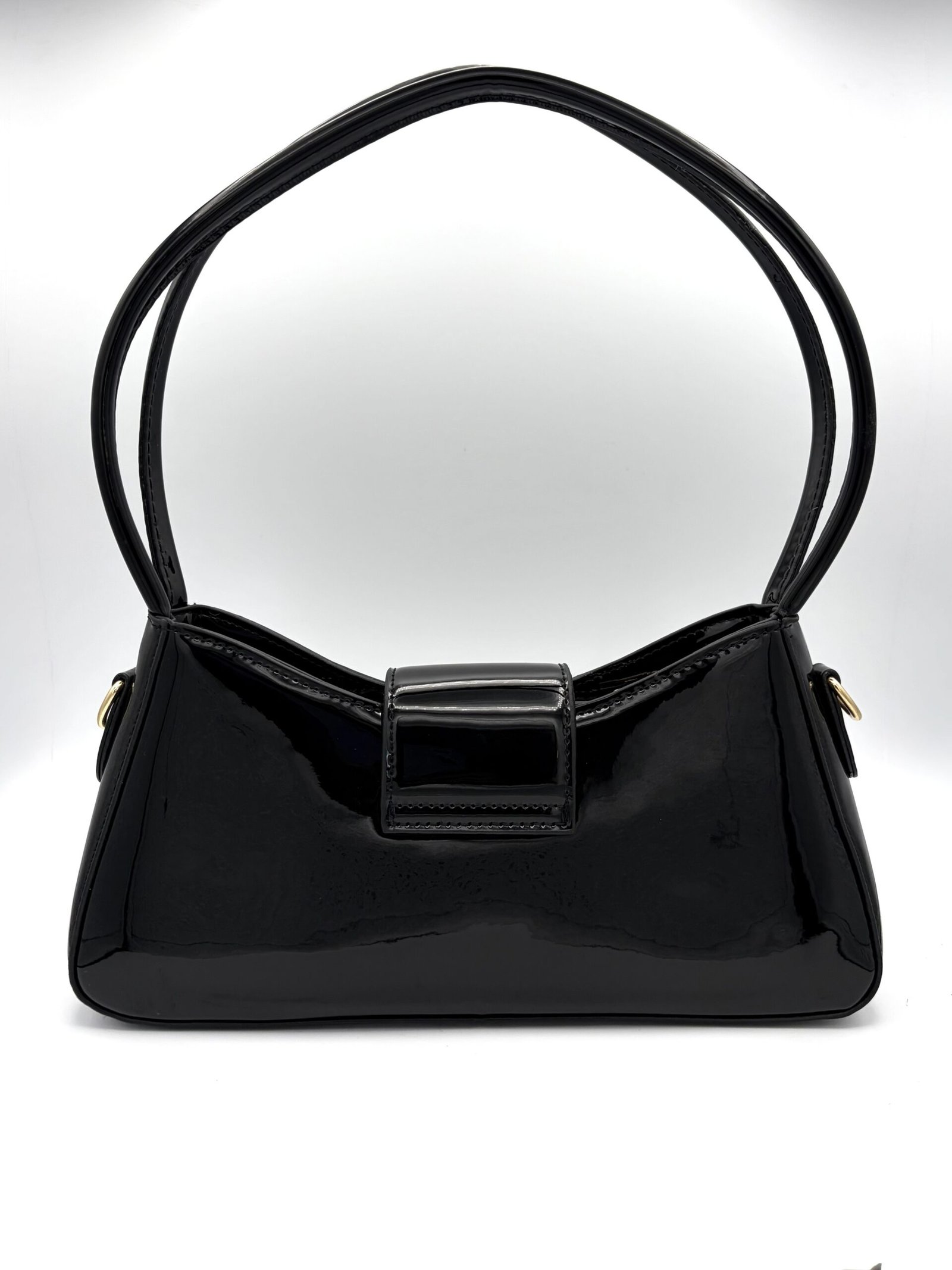Bolso charol negro - Imagen 4