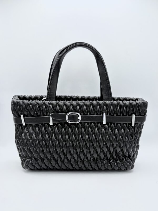 Bolso tote mini negro