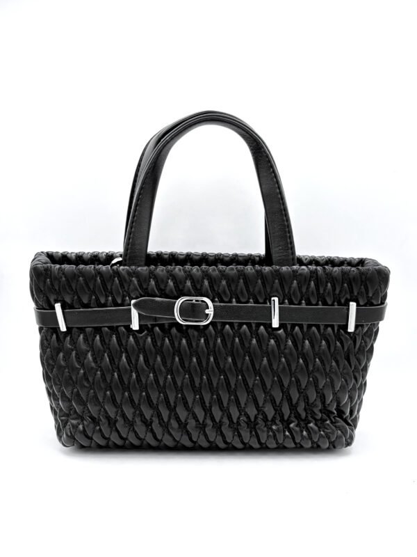Bolso tote mini negro