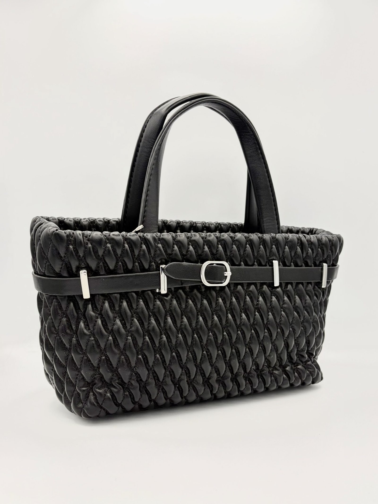 Bolso tote mini negro - Imagen 3
