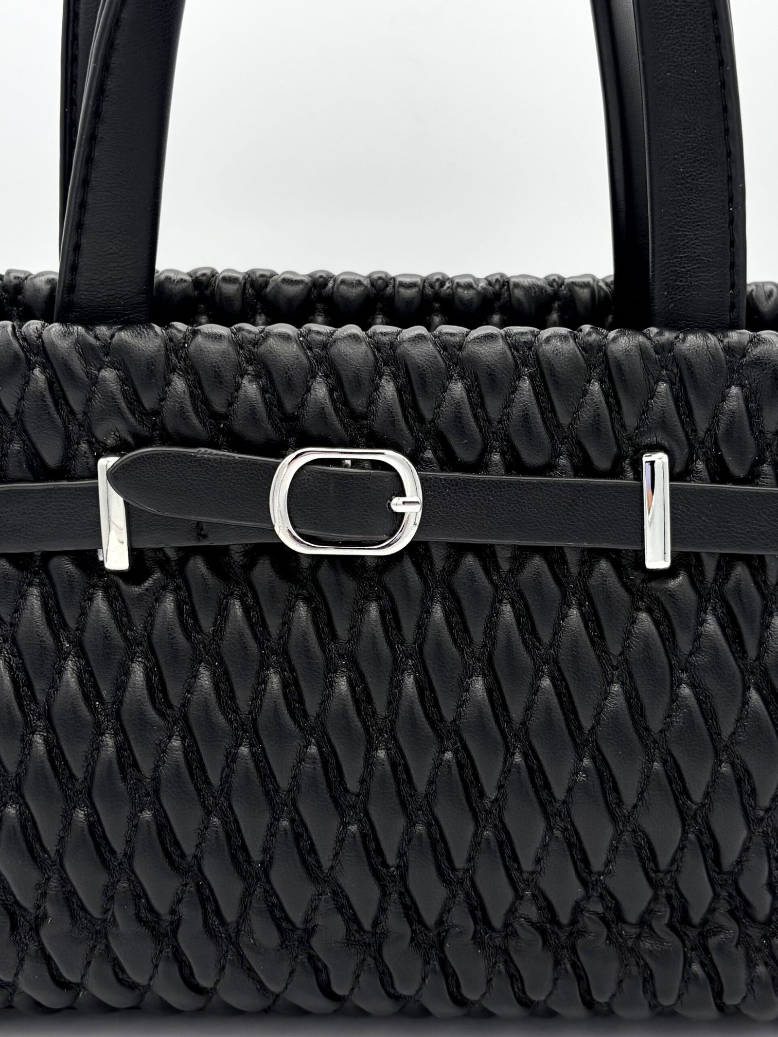Bolso tote mini negro - Imagen 6