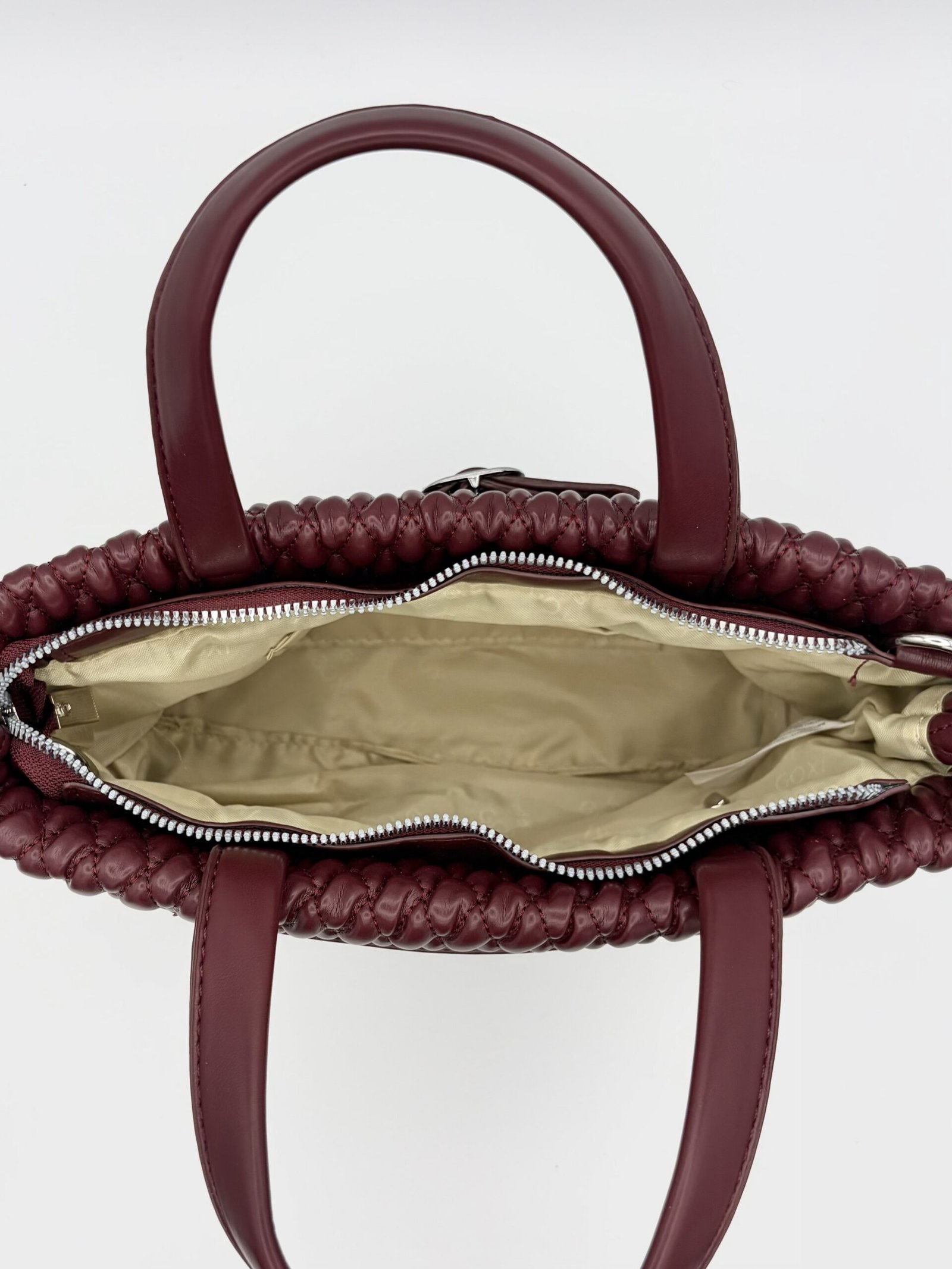 Bolso tote mini vinotinto - Imagen 5