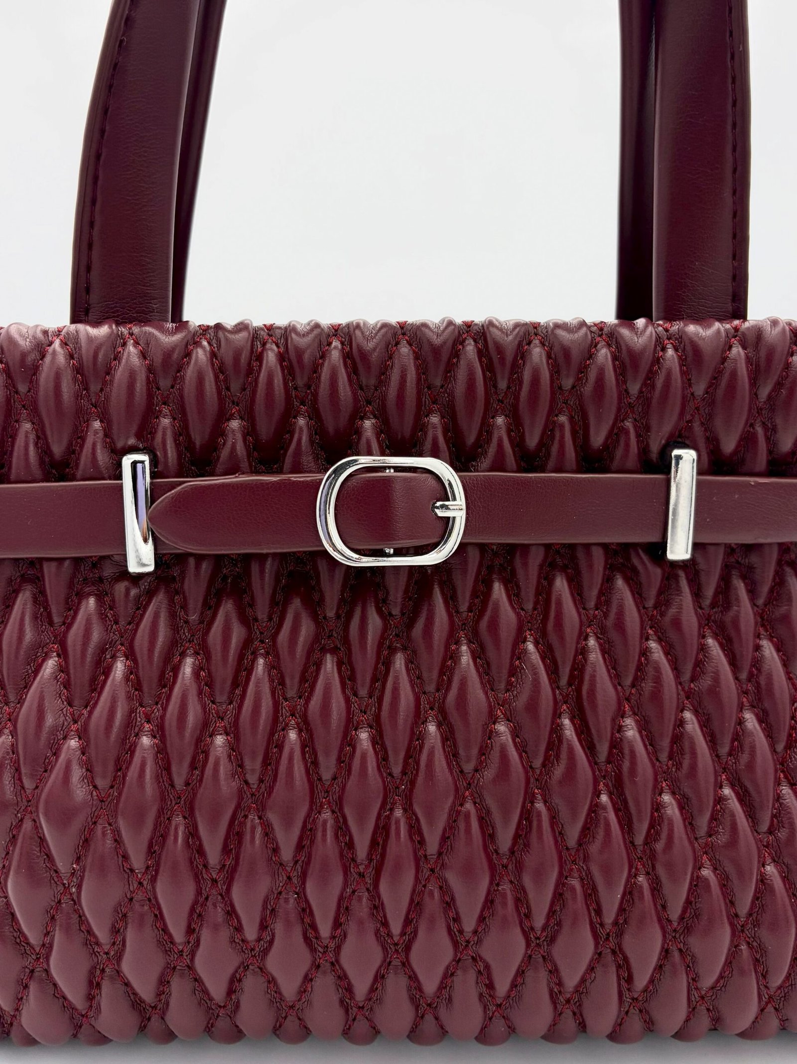 Bolso tote mini vinotinto - Imagen 6