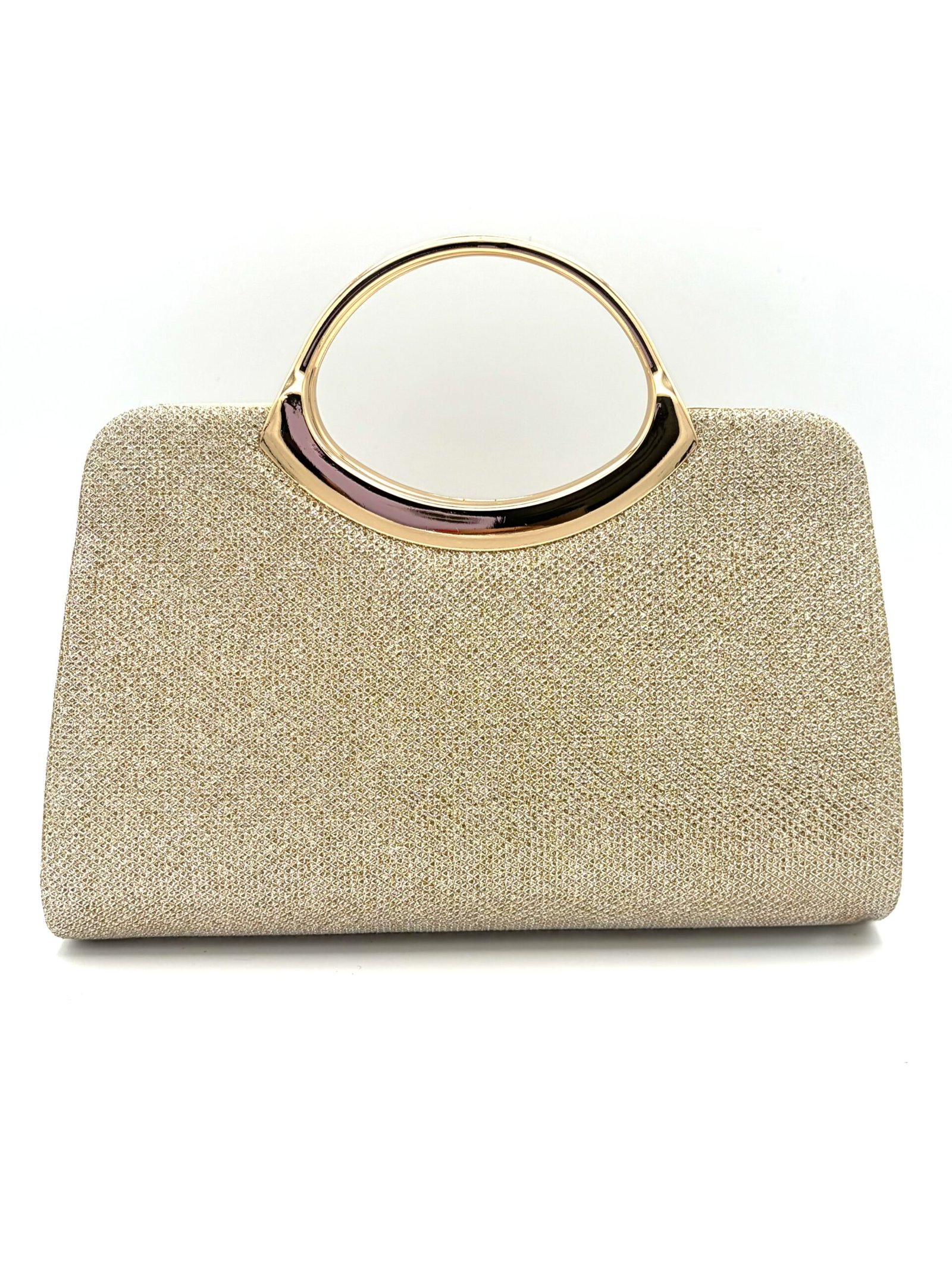 Cartera tipo sobre dorada - Imagen 4
