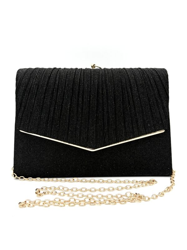 Cartera de sobre negra