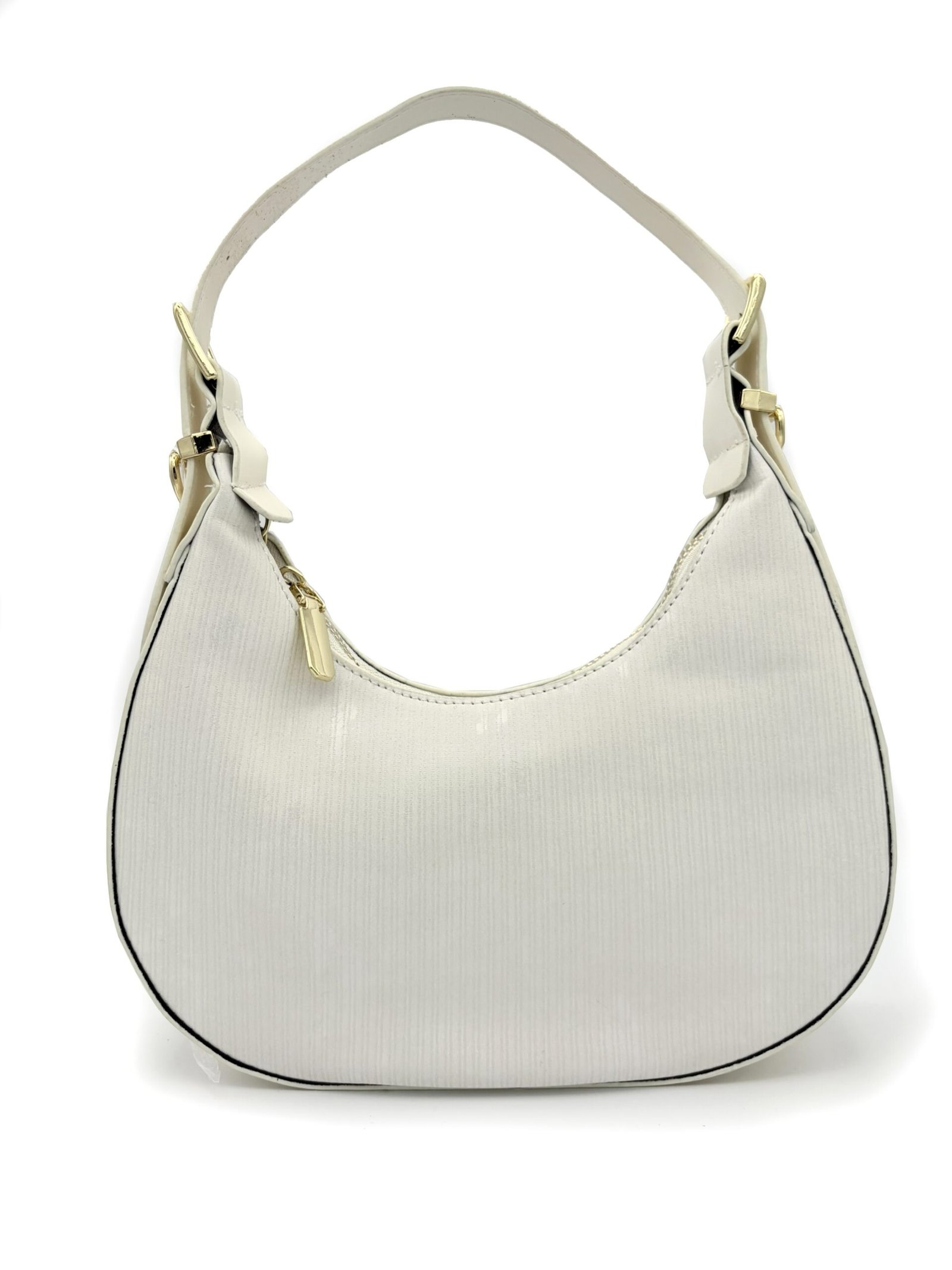 Bolso media luna blanco - Imagen 4