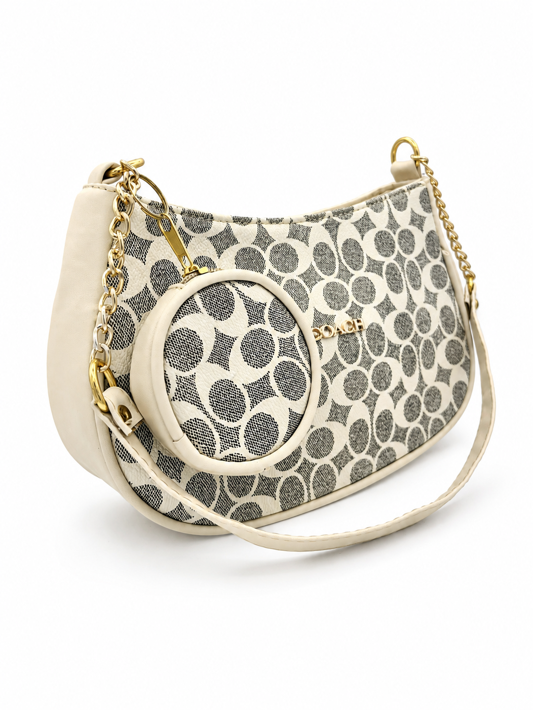 Bolso coach beige nacional - Imagen 3