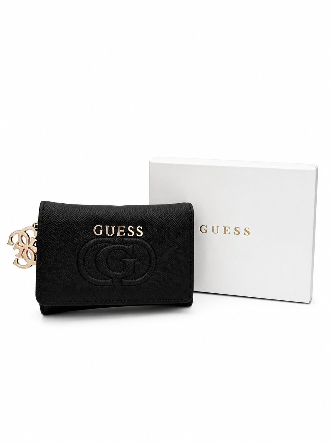 Billetera Guess mediana negra - Imagen 2