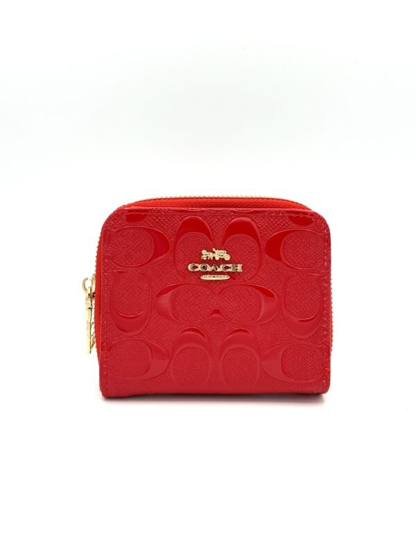 Billetera pequeña C roja