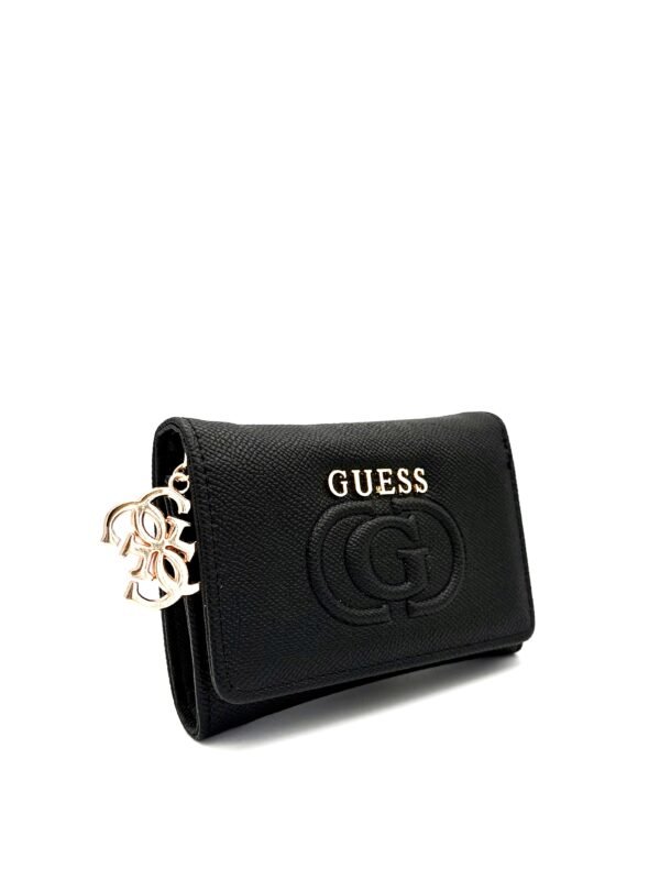 Billetera Guess mediana negra