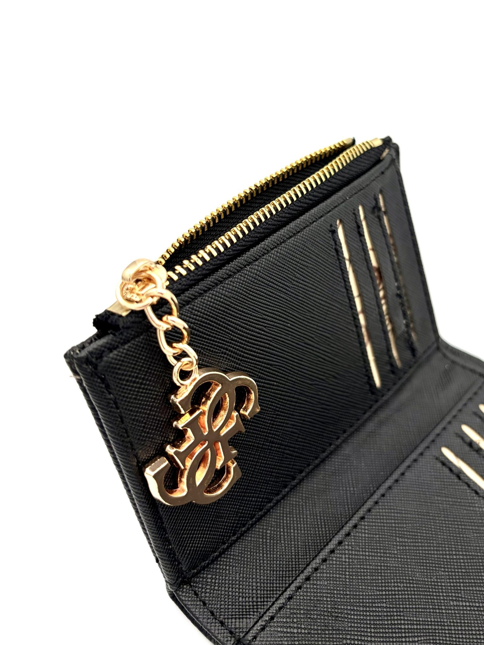 Billetera Guess mediana negra - Imagen 5
