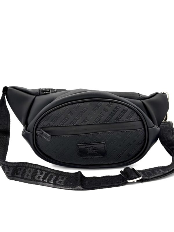 Canguro BB negro texturizado hombre