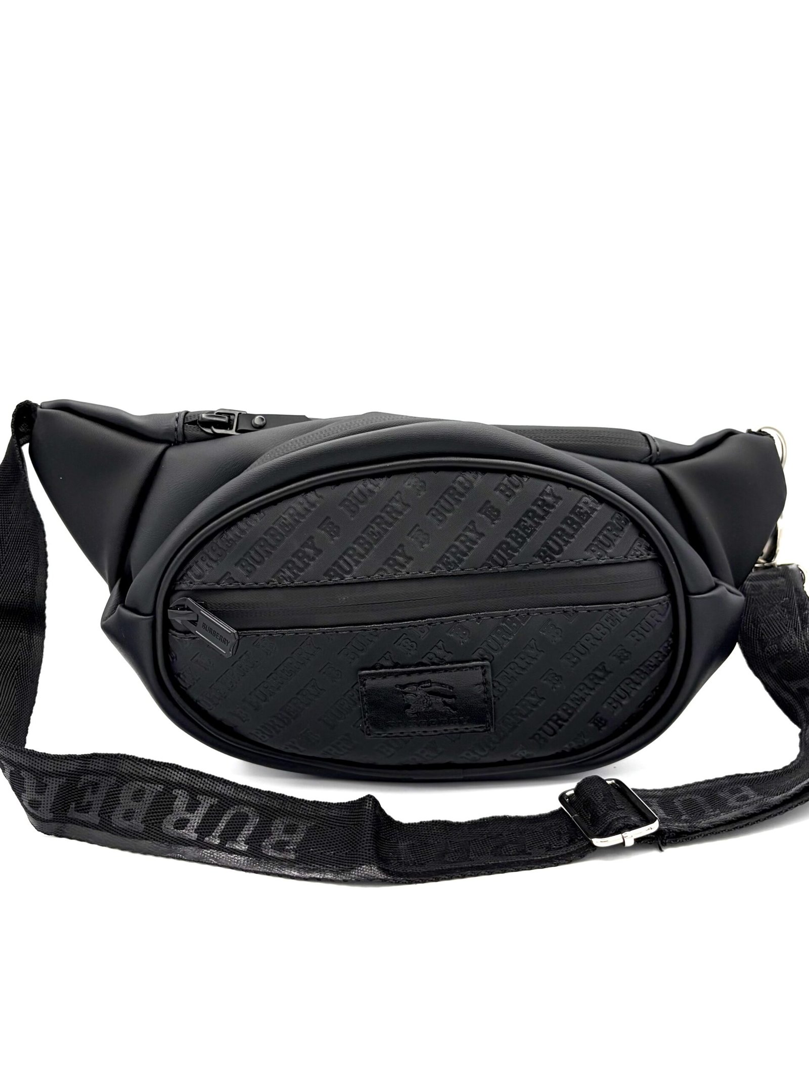 Canguro BB negro texturizado hombre