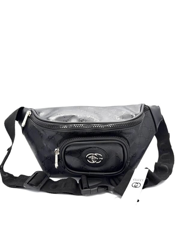 Canguro GG brillante negro hombre