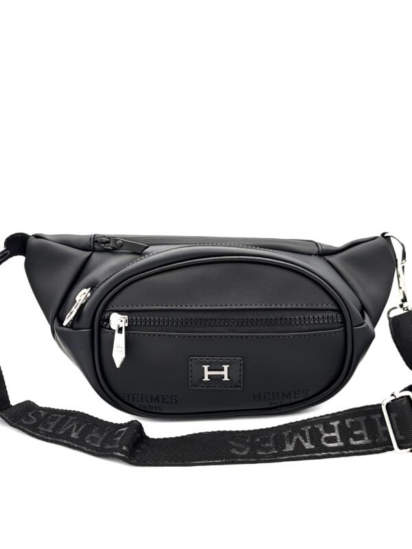 Canguro HR negro liso hombre
