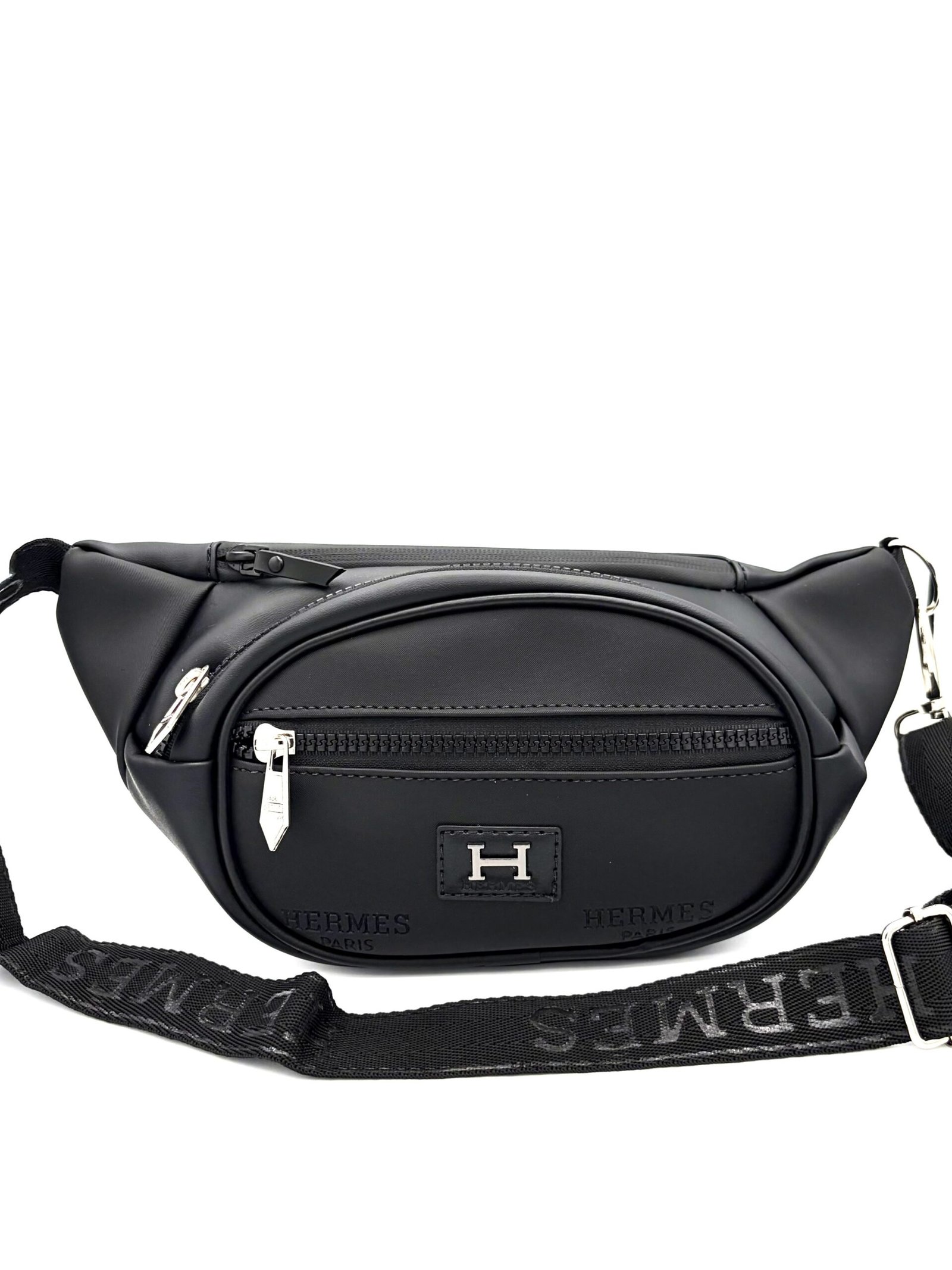 Canguro HR negro liso hombre