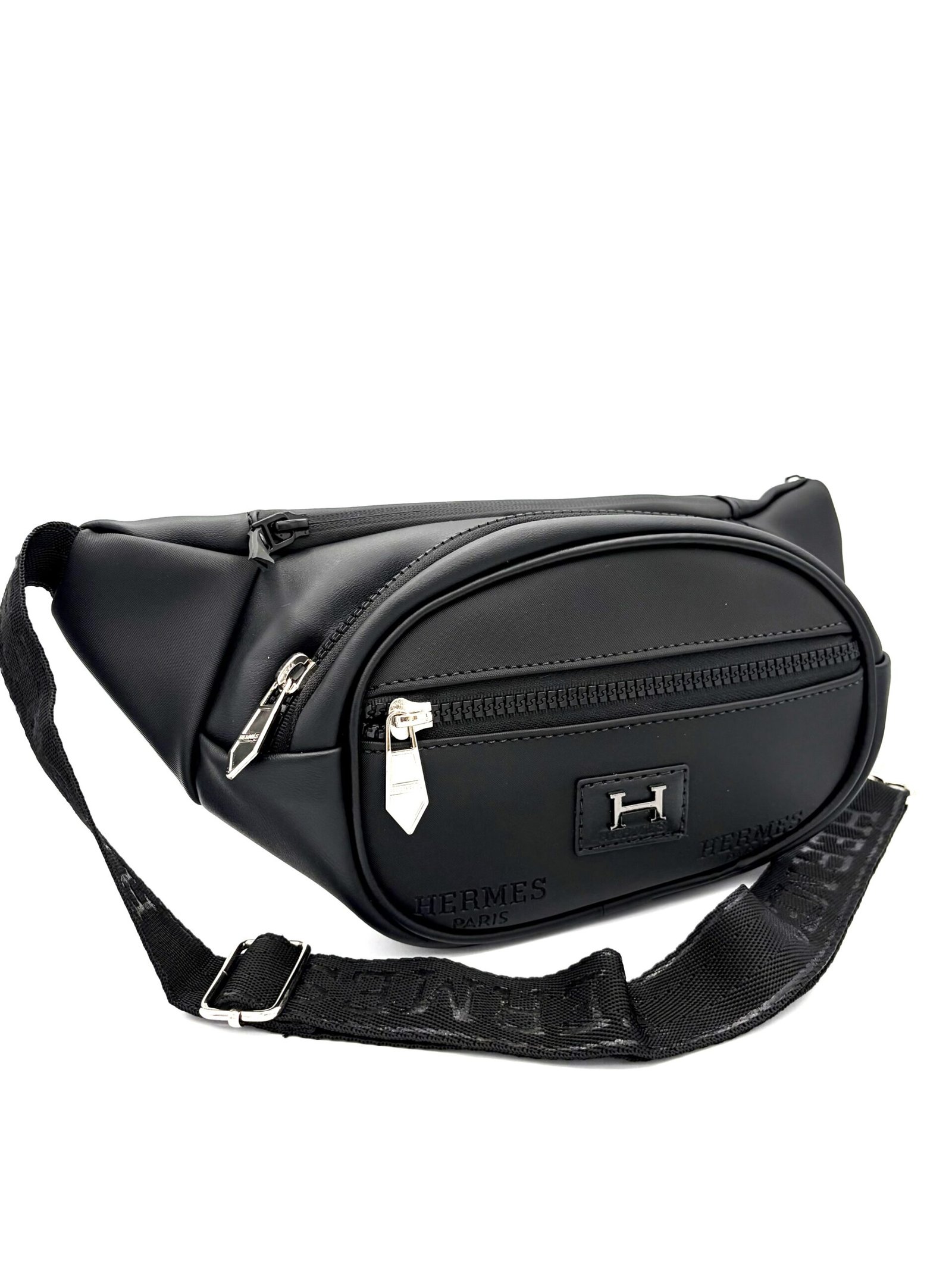 Canguro HR negro liso hombre - Imagen 2