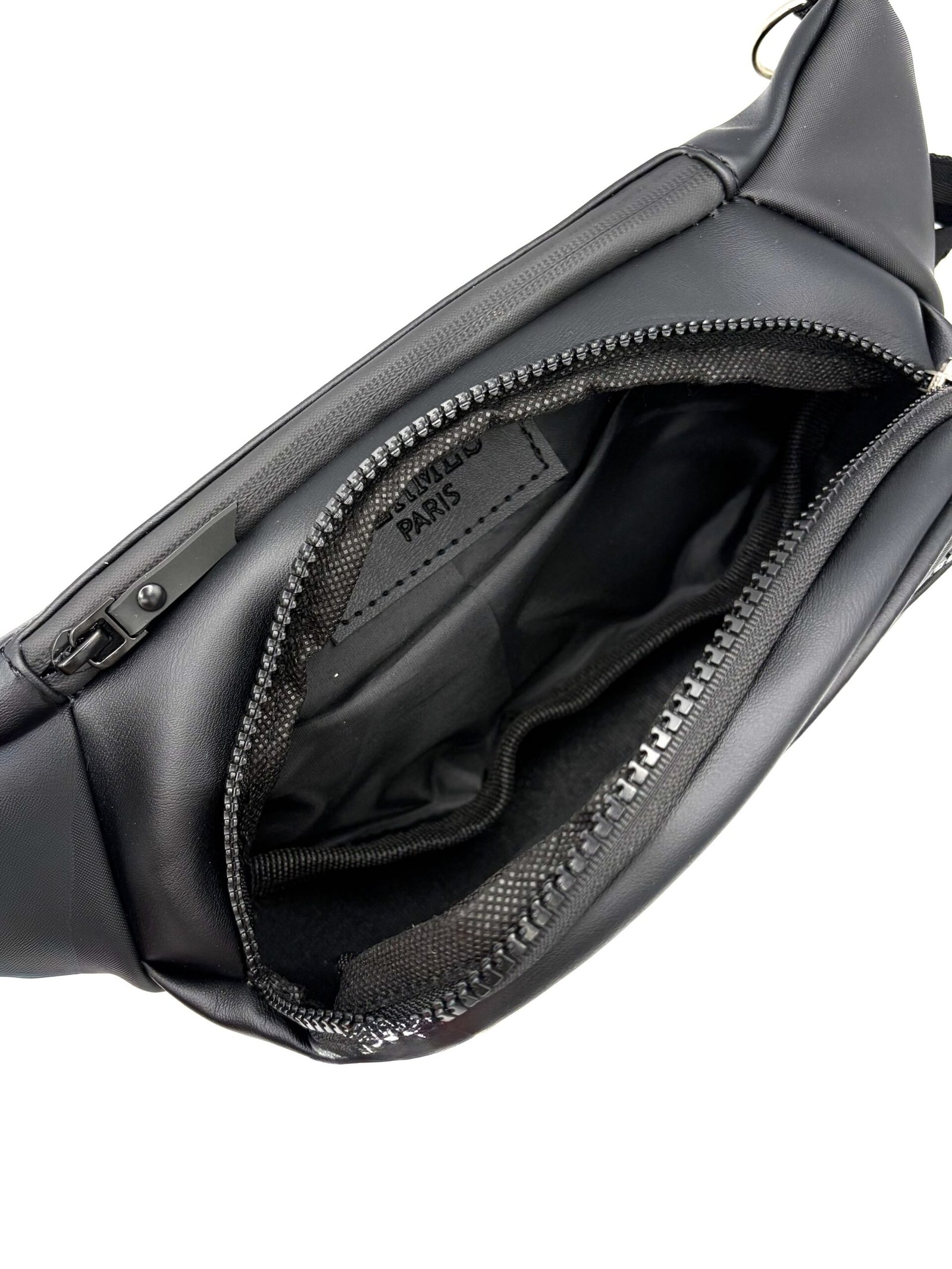 Canguro HR negro liso hombre - Imagen 5
