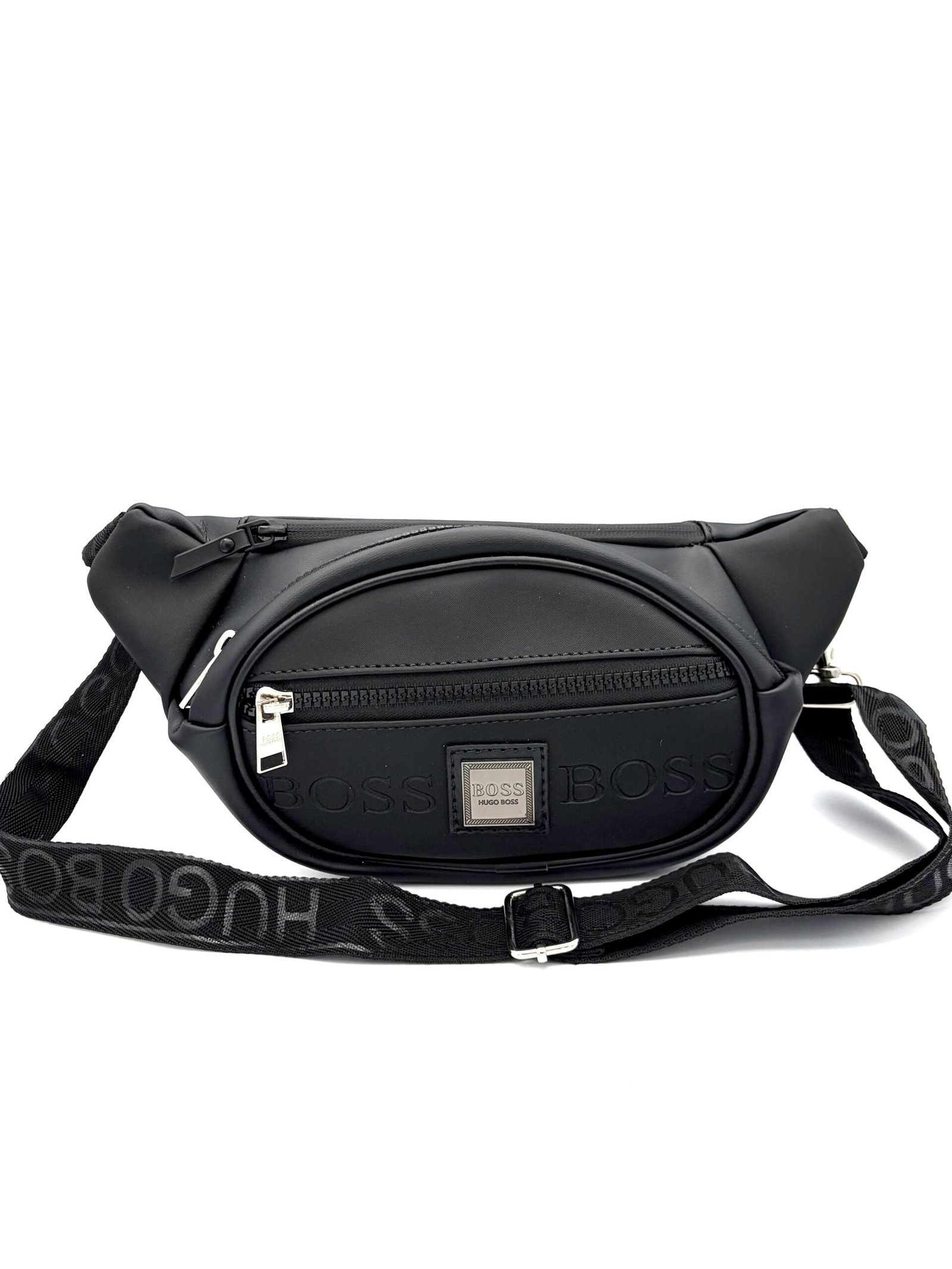 Canguro HB liso negro hombre
