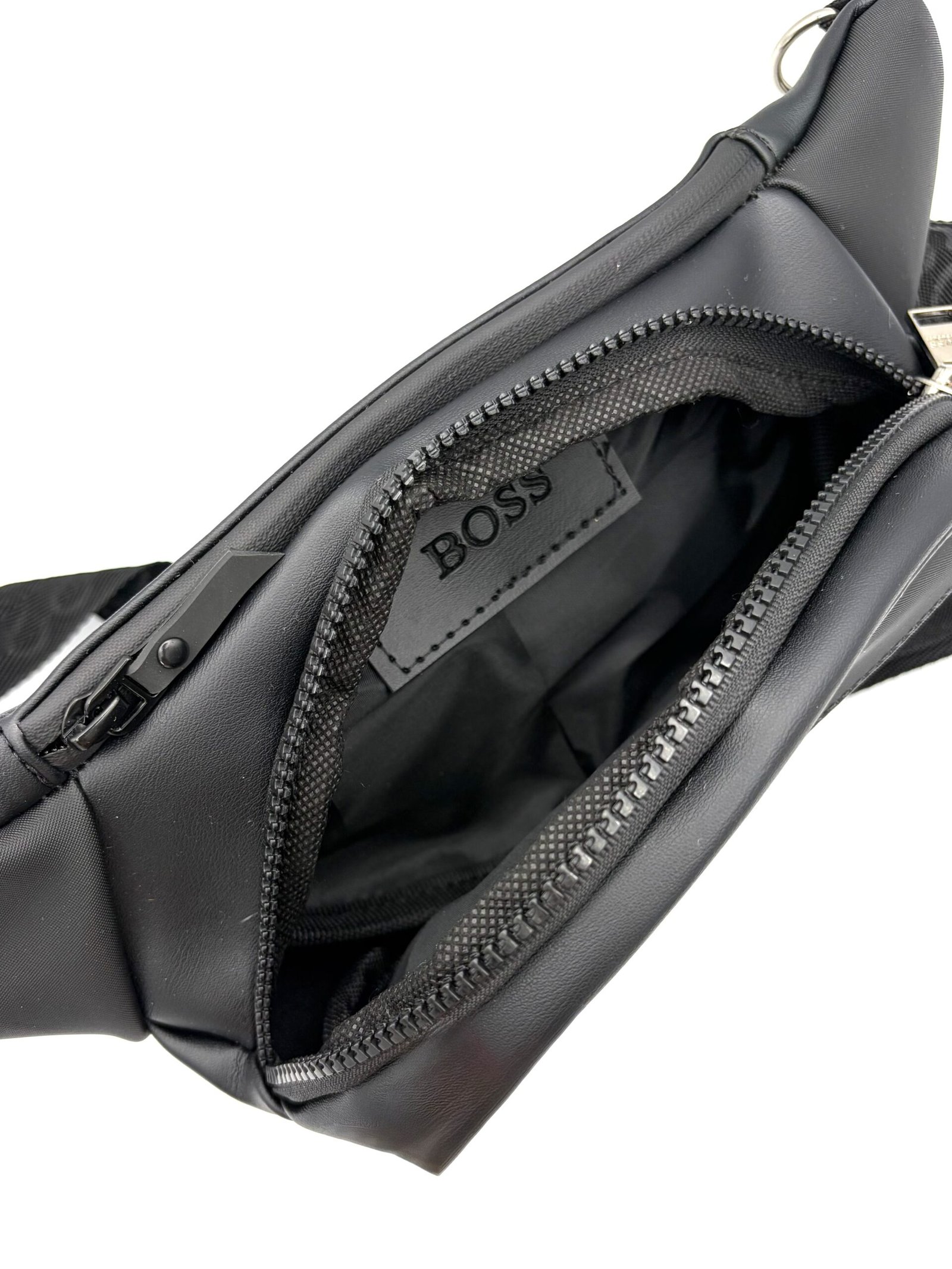 Canguro HB liso negro hombre - Imagen 5