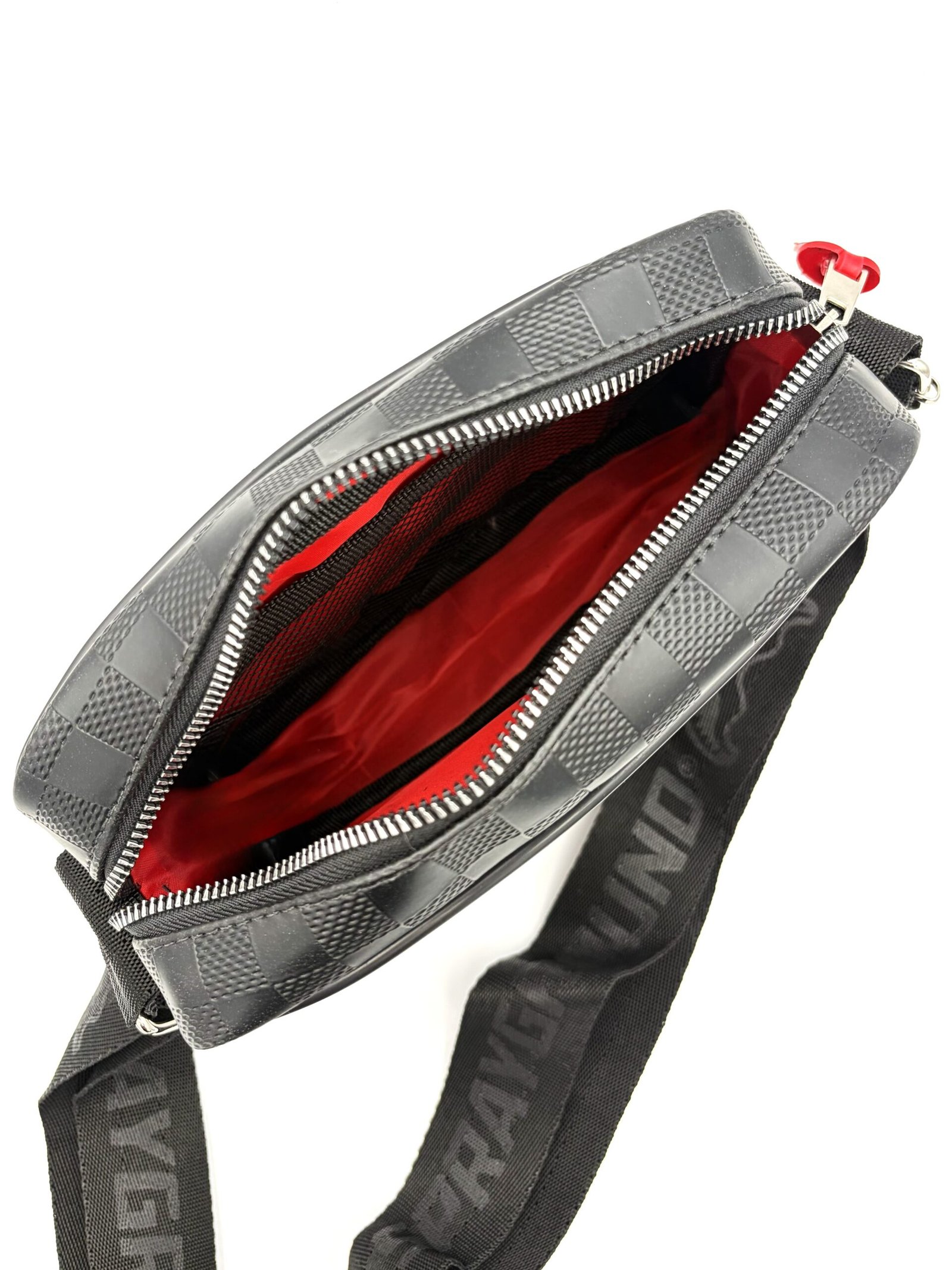 Carriel SprayG rojo con negro hombre - Imagen 5