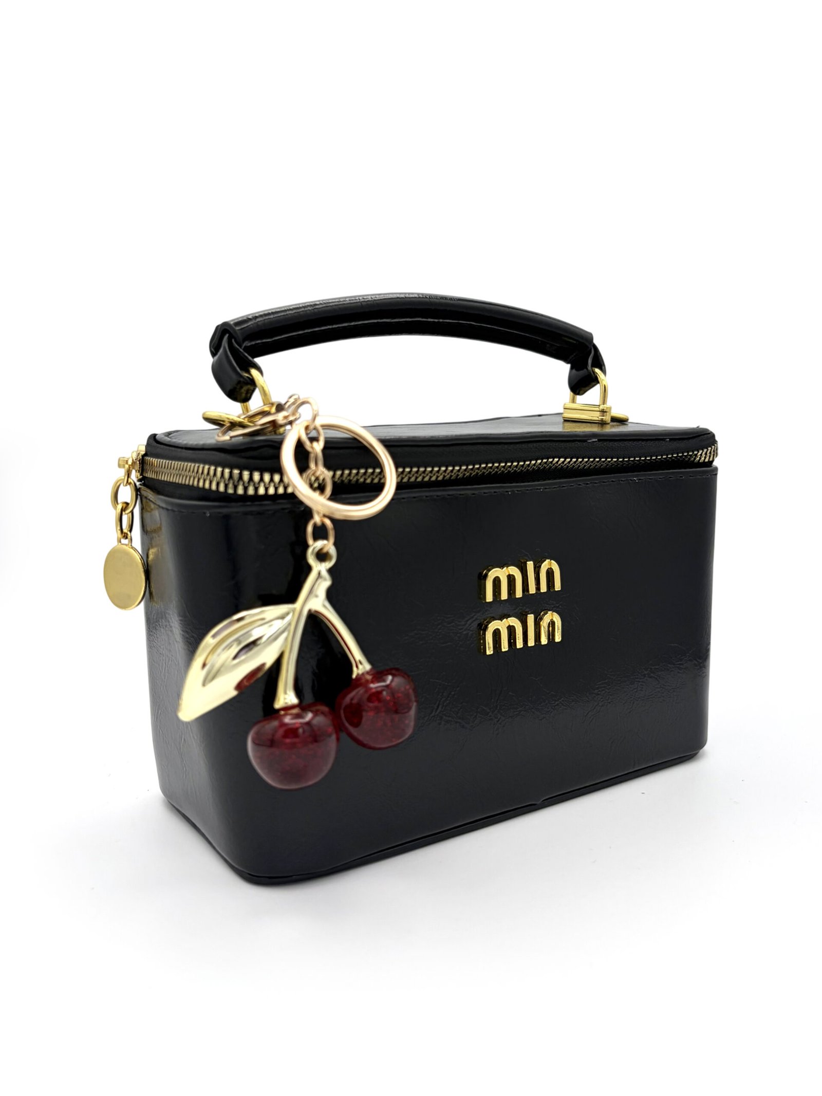 Bolso estilo cofre negro - Imagen 3