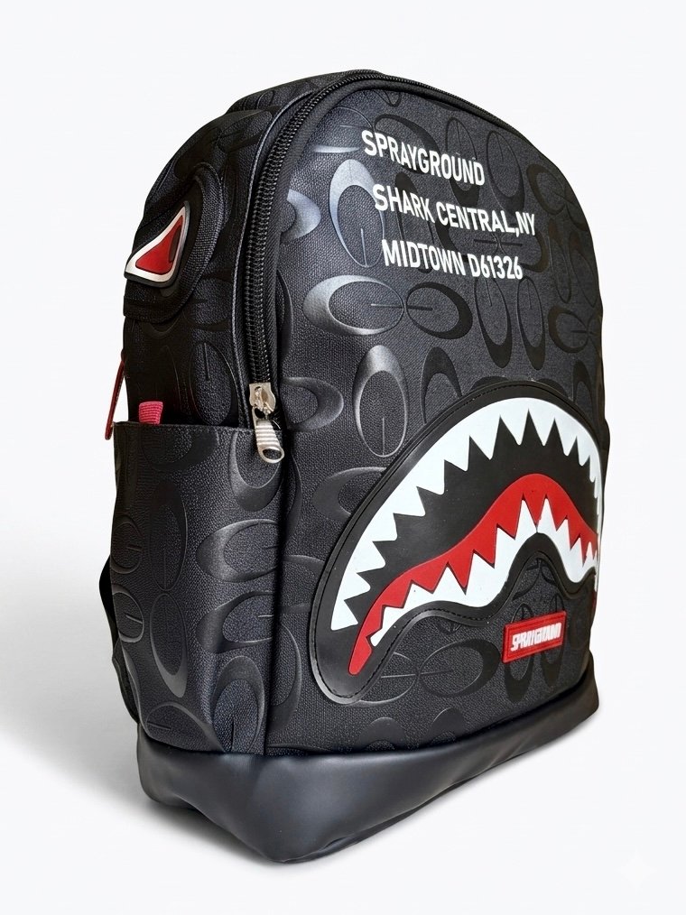 Morral de hombre sprayg negro - Imagen 2