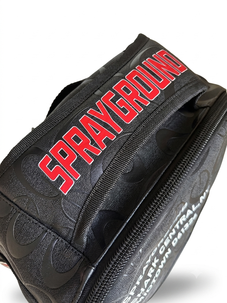 Morral de hombre sprayg negro - Imagen 4