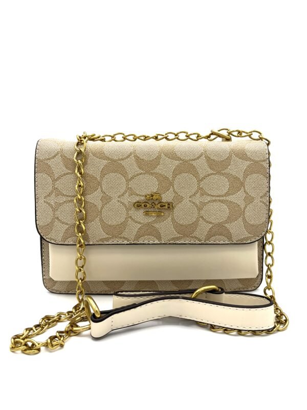 Bolso 1.1 C en beige con estampado