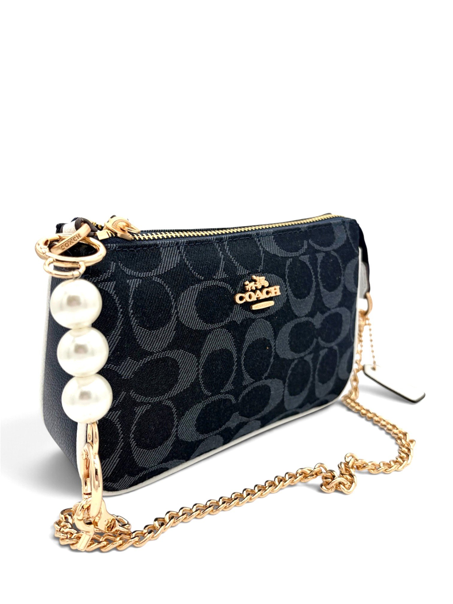 Bolso Coach 1.1 azul jean - Imagen 3