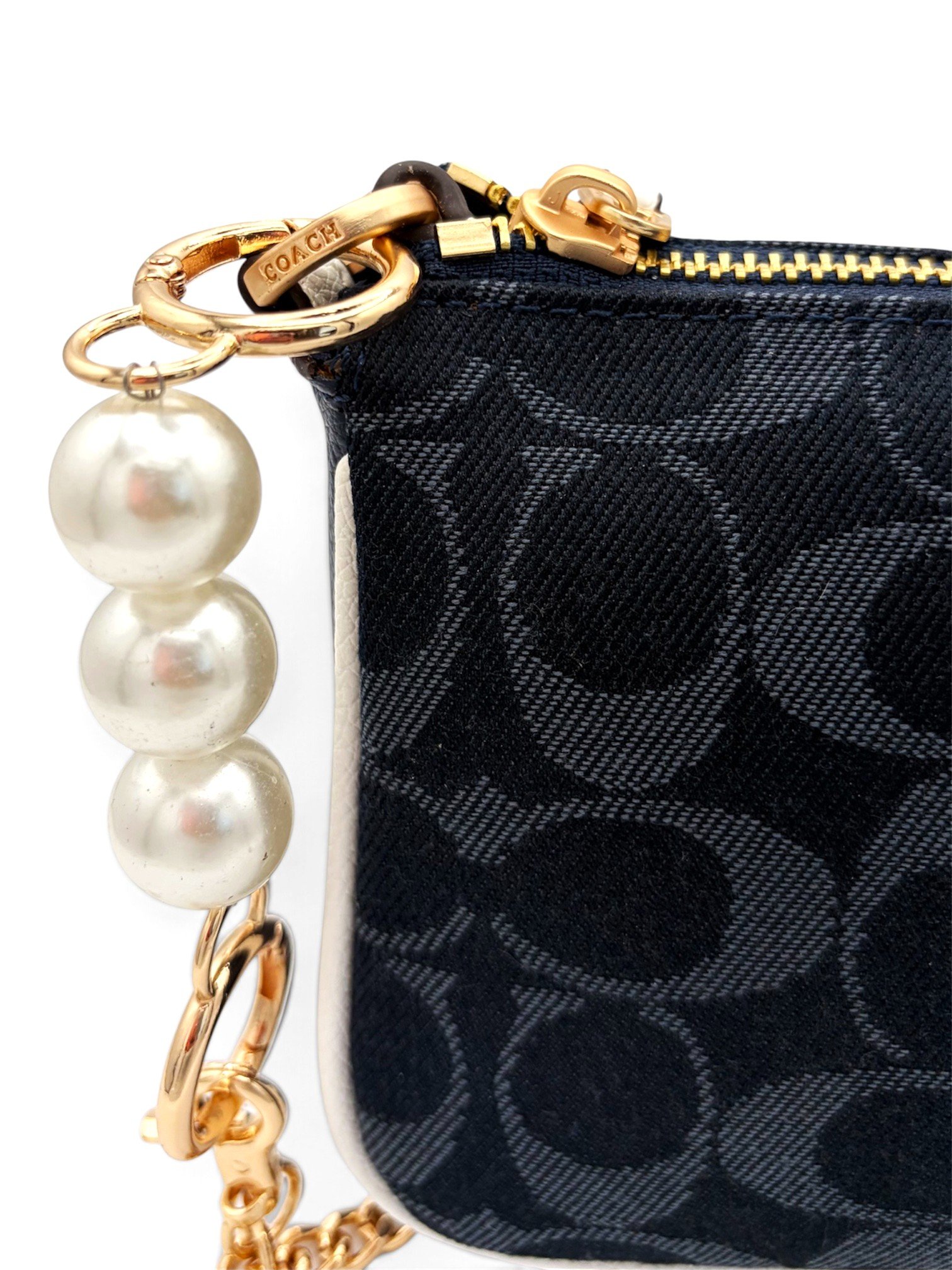 Bolso Coach 1.1 azul jean - Imagen 5
