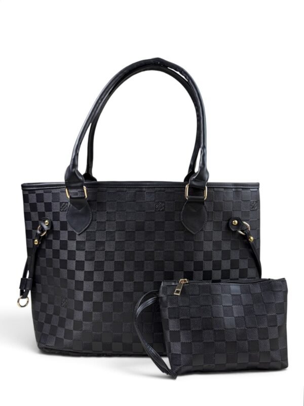 Bolso tote grande negro