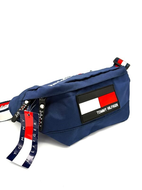 Canguro tommy tela azul