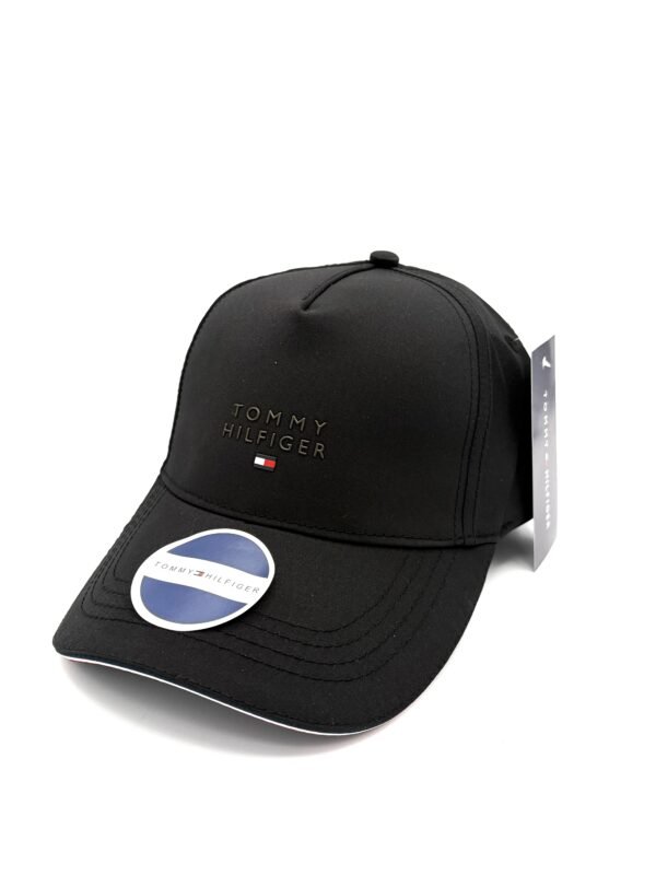 Gorra Tommy negra hombre