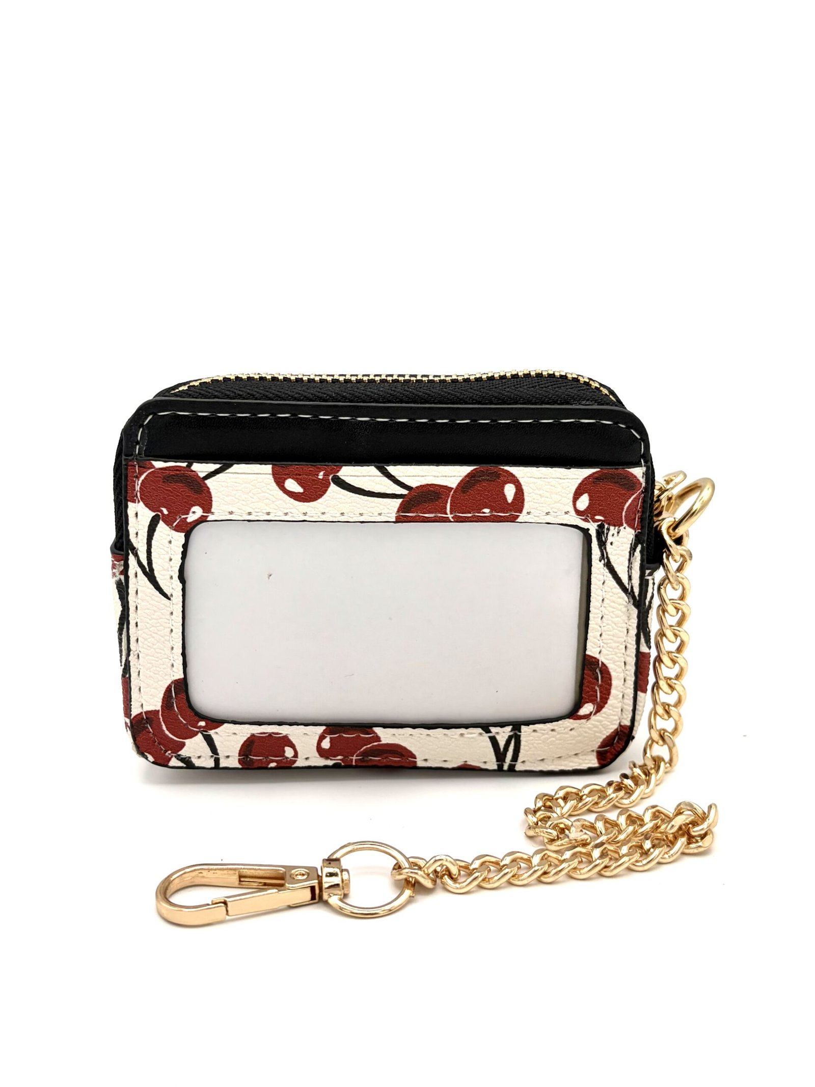Monedero cereza negro mujer - Imagen 2