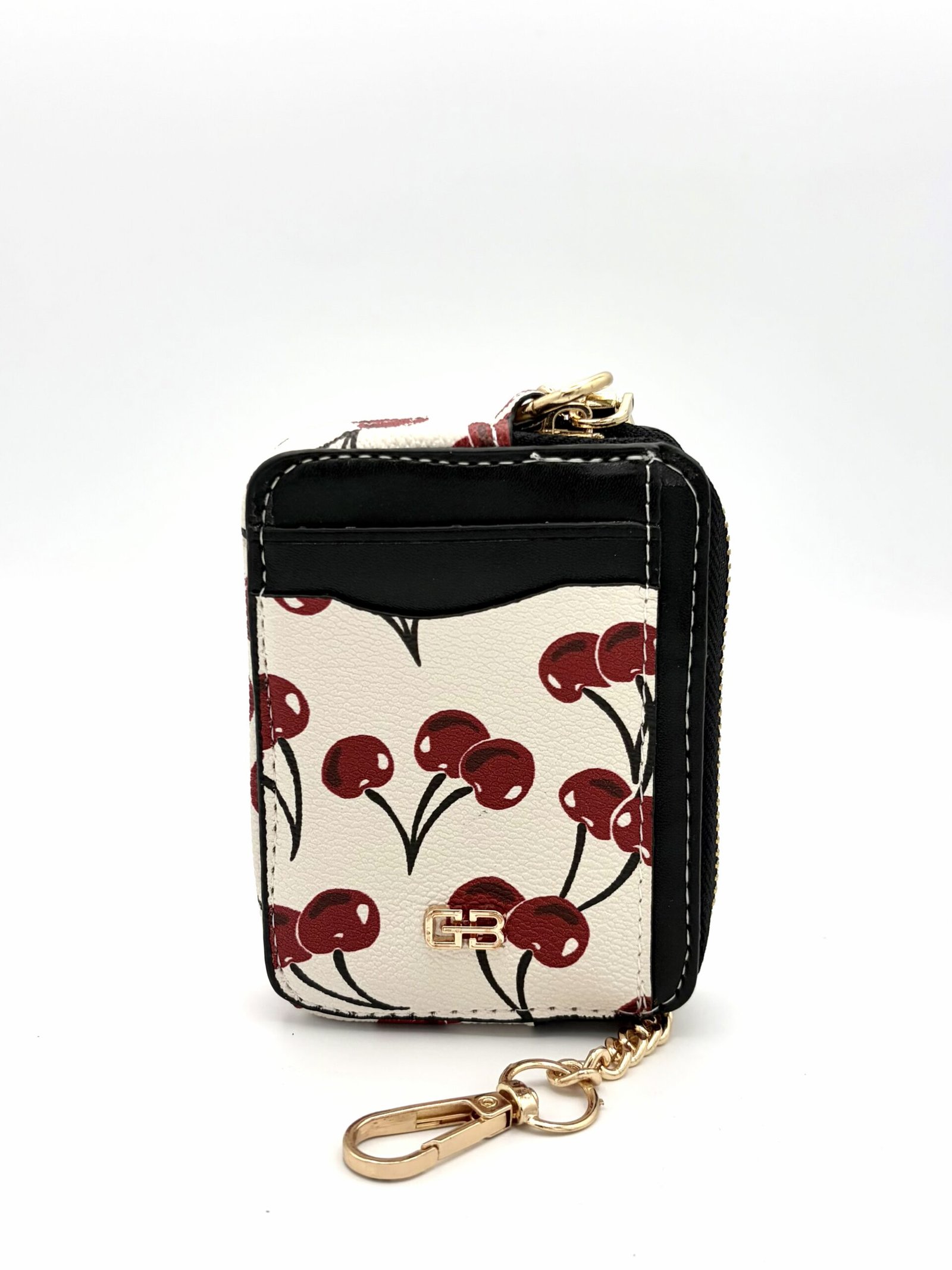 Monedero cereza negro mujer - Imagen 3