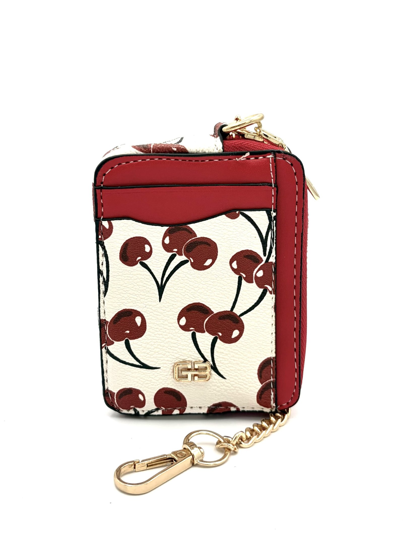 Monedero cereza rojo mujer - Imagen 3