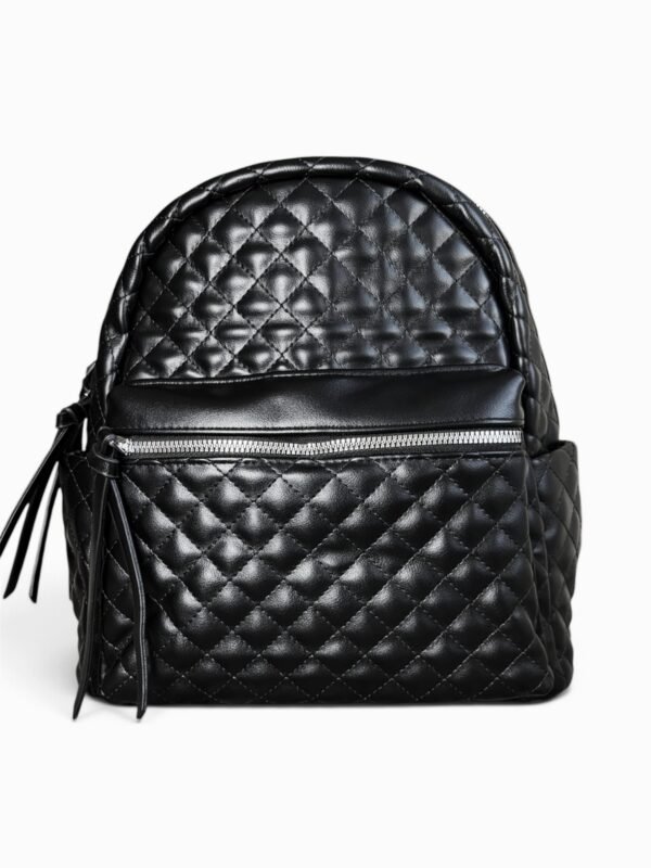 Morral texturizado negro mujer